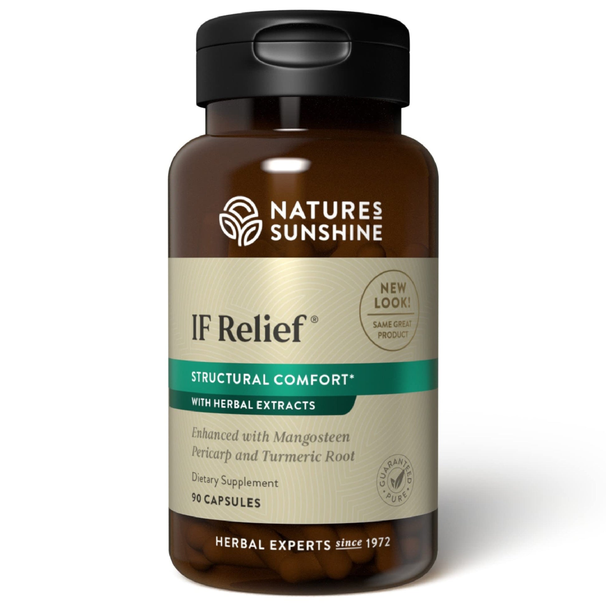 Nature's Sunshine IF Relief, 90 Capsules | Powerful Combination of Herbs That May Support The Body's Natural Process for Dealing with Muscle Pain Following Exercise Nature's SunshineBuy Supplements Australia