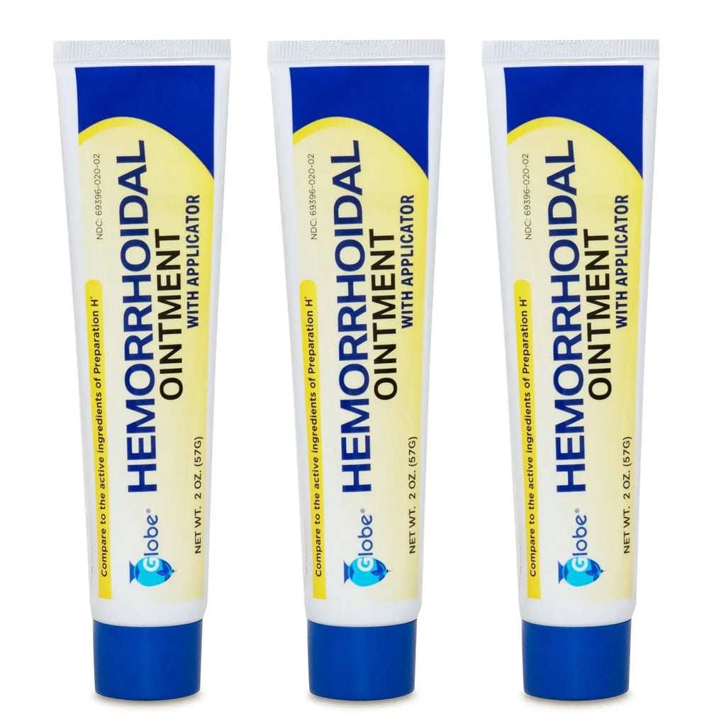 Hemorrhoidal Pain Relief Ointment 2 oz (56g) Per Tube Hemorrhoid Treatment for Fast Acting Itch, Swelling, and Maximum Strength Pain Relief (3 Pack) Hemorrhoidal OintmentBuy Supplements Australia