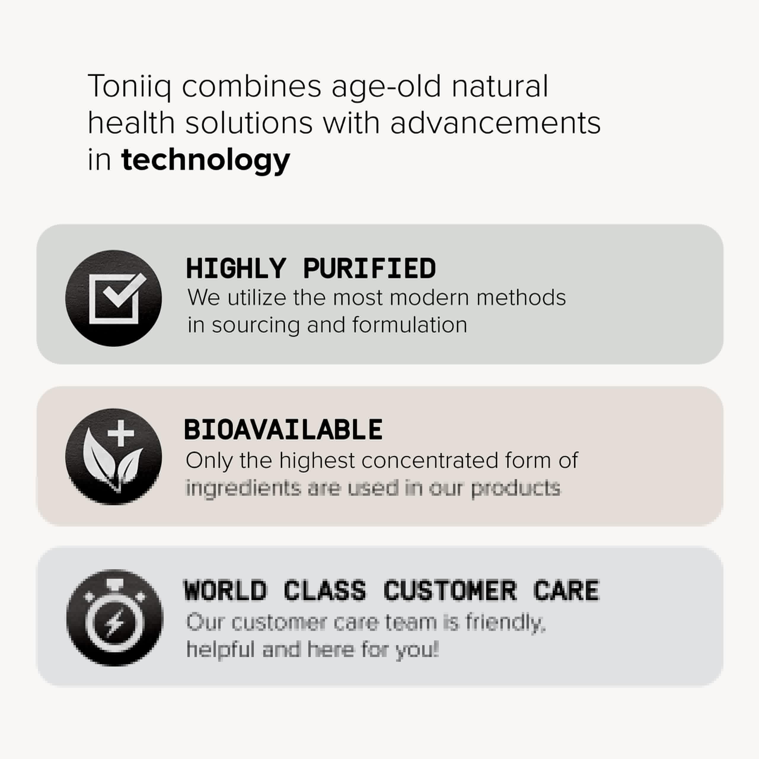 Toniiq 200 Billion CFU Probiotic Supplement 30 Verified Third-Party Tested Strains - Fully Shelf-Stable Probiotics Formula