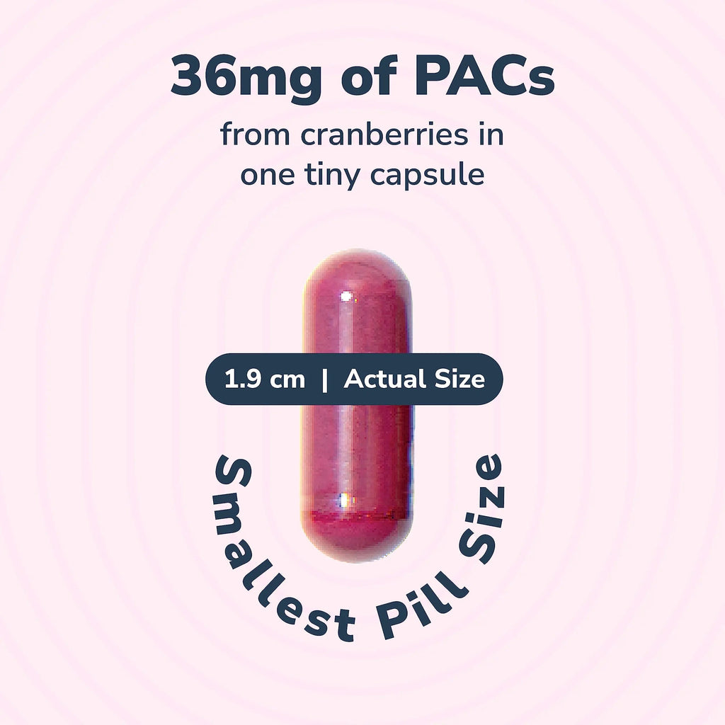 20% Bundle Utiva Cranberry PACs 30 Vegi Capsules Cranberry Supplement for Urinary Tract Health for Women and Men + Utiva D-Mannose 500mg 120 Capsules Naturally Flush The Bladder and Urinary Tract Szio+Buy Supplements Australia