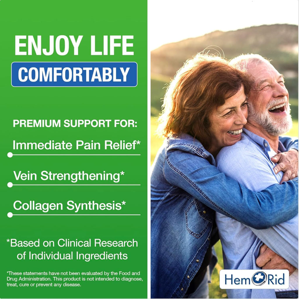 HemRid Max and Maximum Strength Lidocaine Cream - Hemorrhoid Relief Bundle for Fast Internal & External Support - Hemorrhoid Pills & Hemorrhoidal Lidocaine Cream for Rapid Comfort & Soothing Care HemRidBuy Supplements Australia