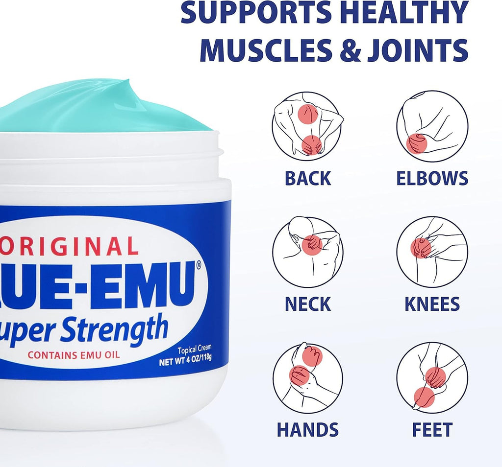Blue Emu Cream, 1 Pack 12 oz BLUE-EMUBuy Supplements Australia