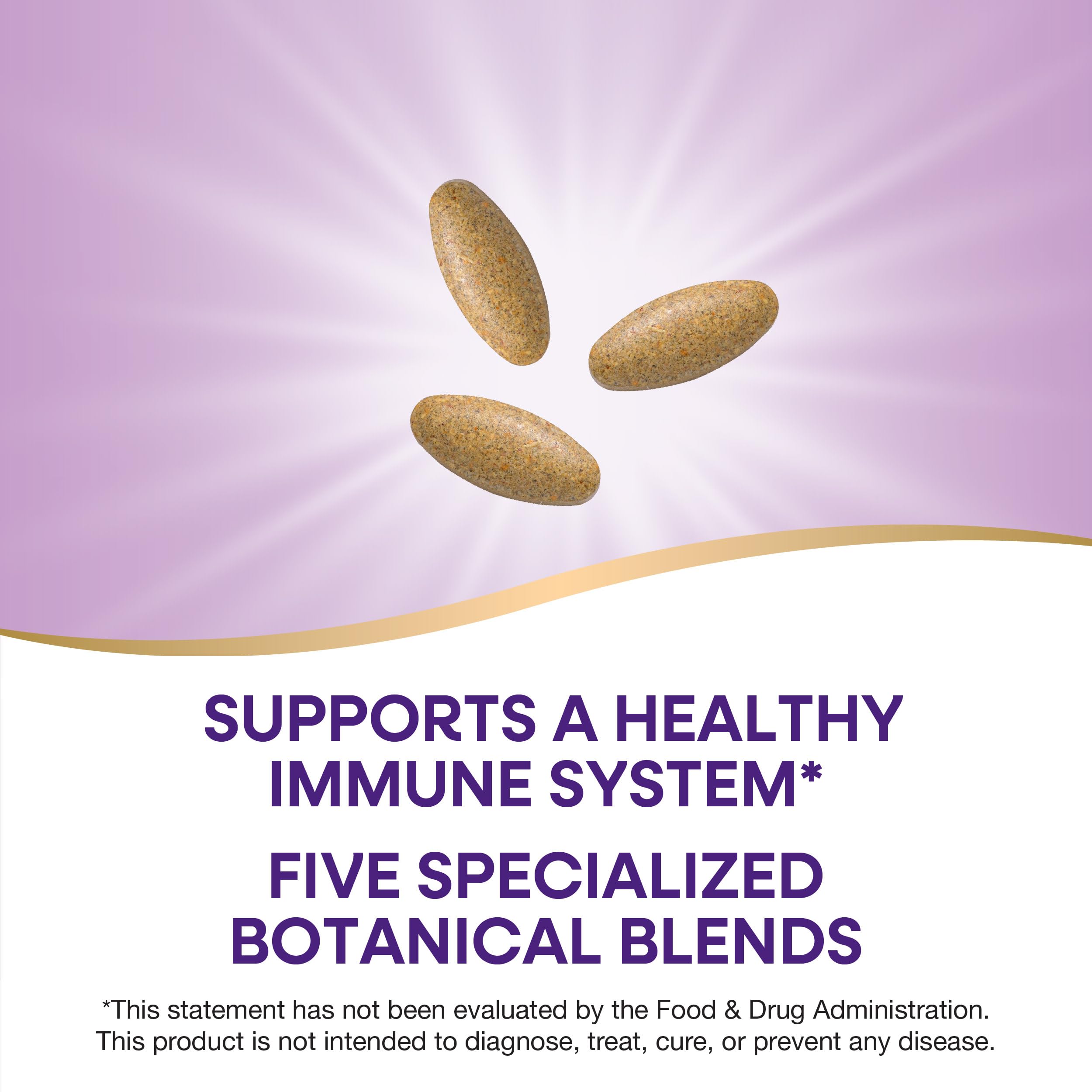 Nature's Way Systemwell Ultimate Immune* with Vitamins C, A, D, Zinc, & Selenium, Multi-System Botanical Blends Including Immune, Respiratory, Digestive & Circulatory, 180 Tablets (Packaging May Vary) Nature's WayBuy Supplements Australia