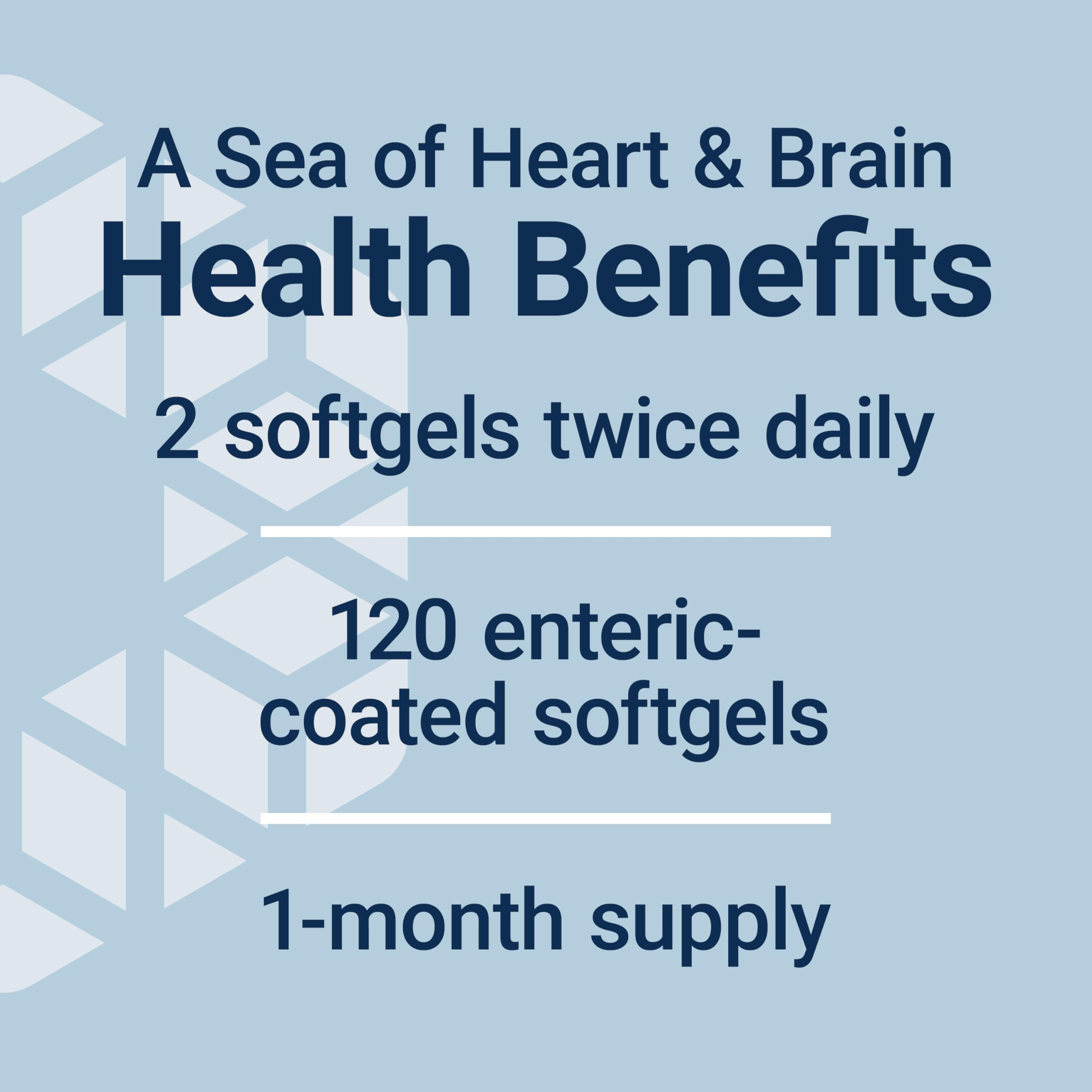 Life Extension Super Omega-3 EPA/DHA Fish Oil, Sesame Lignans & Olive Extract – Heart Health, Brain Health, Inflammation Health Support, Gluten-Free, Enteric-Coated, Non-GMO, 120 Softgels Life ExtensionBuy Supplements Australia
