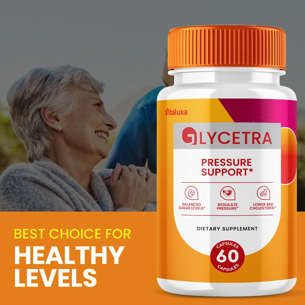 (2 Pack) Glycetra Capsules, Glycetra Blood Support Supplement Advanced Formula Premium Blend All Natural Balance Flow, Glicetra Pills Maximum Strength Glycogen Support Health Wellness Review (120 Ct) Vitaluxa buy supplements Au