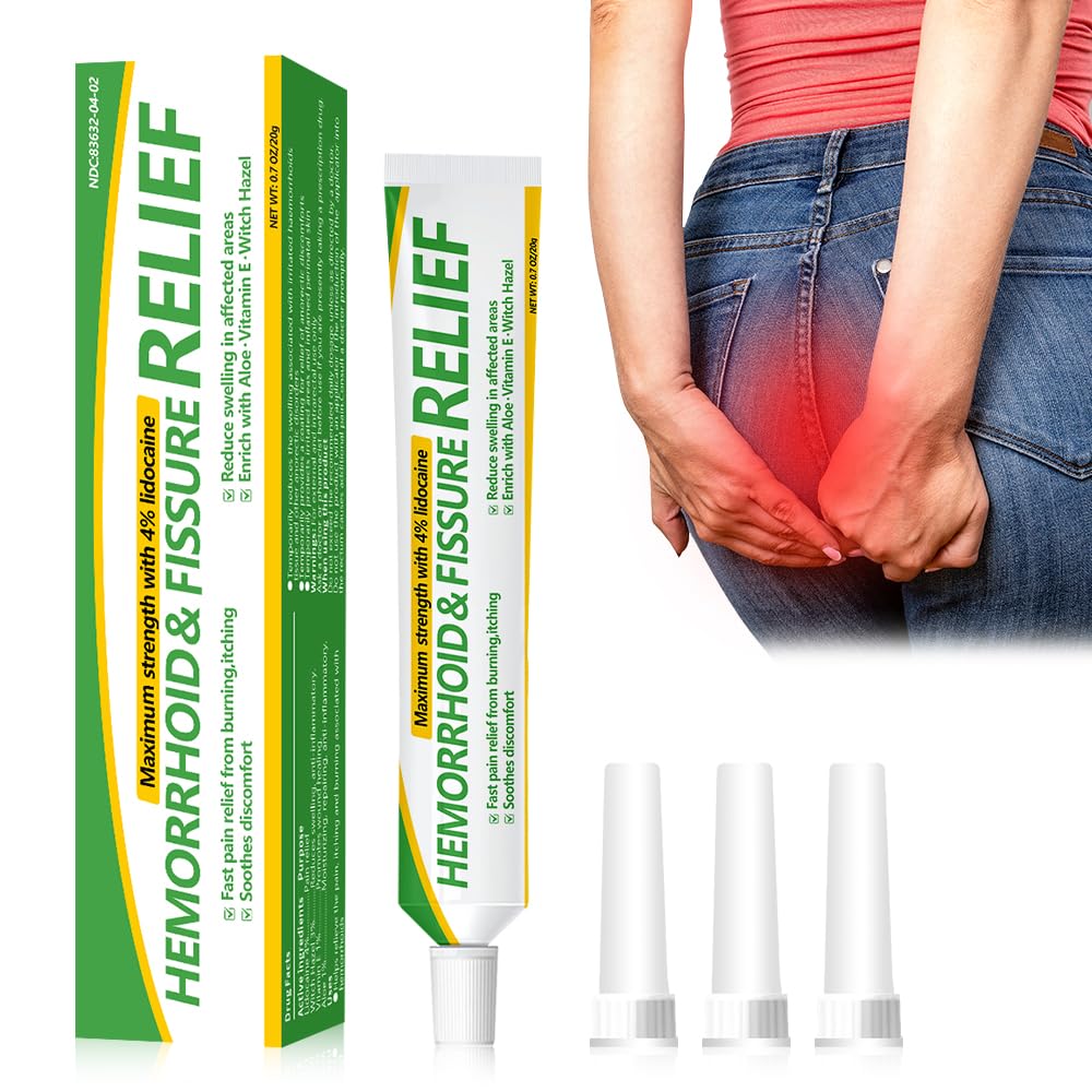 Dr.Goddyik Maximum Strength Hemorrhoid & Fissure Relief Cream Ointment with Aloe & Vitamin E - Fast Acting, Long Lasting Soothe for Itching, Burning & Fissures Dr.GoddyikBuy Supplements Australia