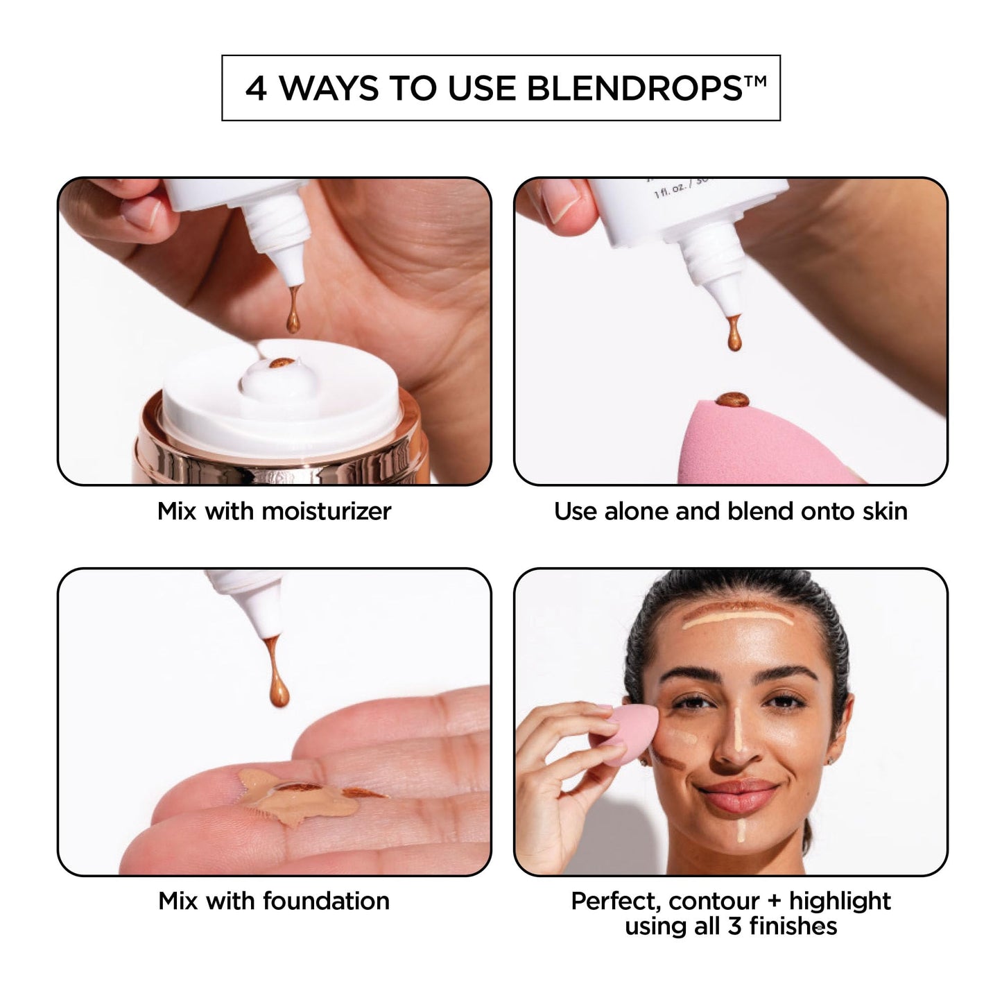 BeautyBio BLENDROPS. Broad Spectrum SPF 46 Oil-Control Priming Drops With Color-Correcting Tranexamic Complex beautybio buy supplements Au