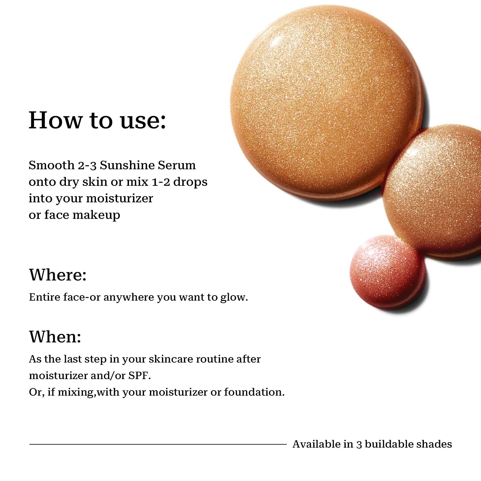 SWETIYOU Bronzing Drops, Lightweight and Non-greasy Liquid Bronzer for Face & Body, Instant Sunshine Glow Serum for Flawless Skin & Radiant Finish (RUST RED) SWETIYOUBuy Supplements Australia