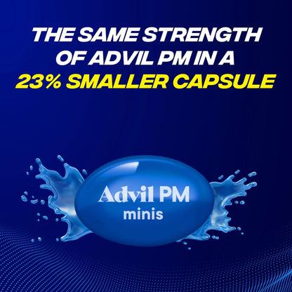 Advil PM Liqui-Gels Minis, 80 Liquid Filled Capsules AdvilBuy Supplements Australia