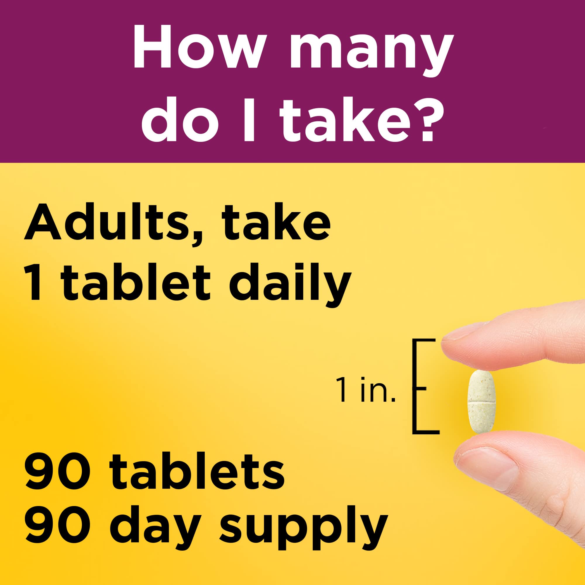 Nature Made Multivitamin For Women 50+ No Iron, Multivitamins for Women 50 Plus, Daily Nutritional Support, Nature Made Multi Vitamins, 90 Tablets, 90 Day Supply Nature MadeBuy Supplements Australia