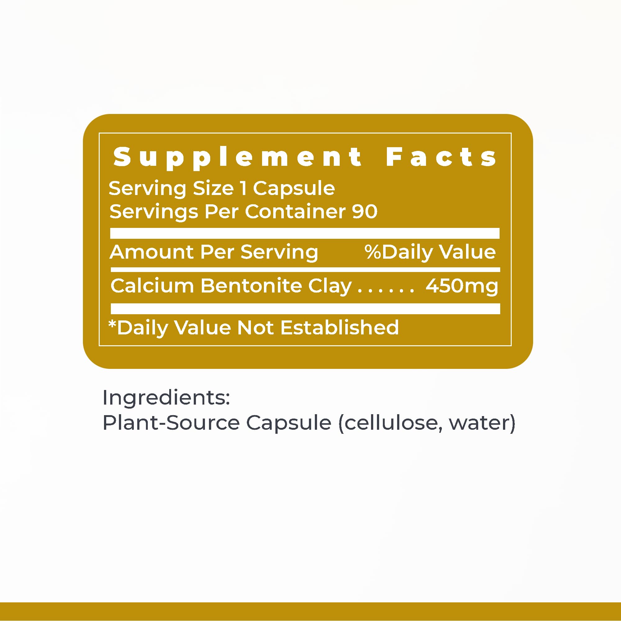 Premier Research Labs Medi-Clay-FX: Bentonite Clay Capsules for Detoxification | Food Grade Smectite Supplement | Absorb Toxins, Supports Cellular Health and Mold Detox - 90 Capsules Premier Research LabsBuy Supplements Australia
