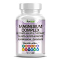 Bottle of Kun-Sha Magnesium Complex supplement on a white background