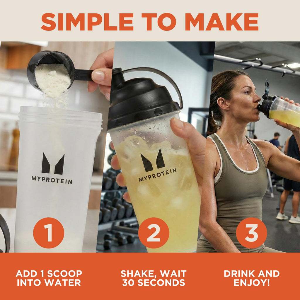 Myprotein Clear Whey Isolate Protein Powder, 1.1 Lb (20 Servings) Peach Mango, 20g Protein per Serving, Naturally Flavored Drink Mix