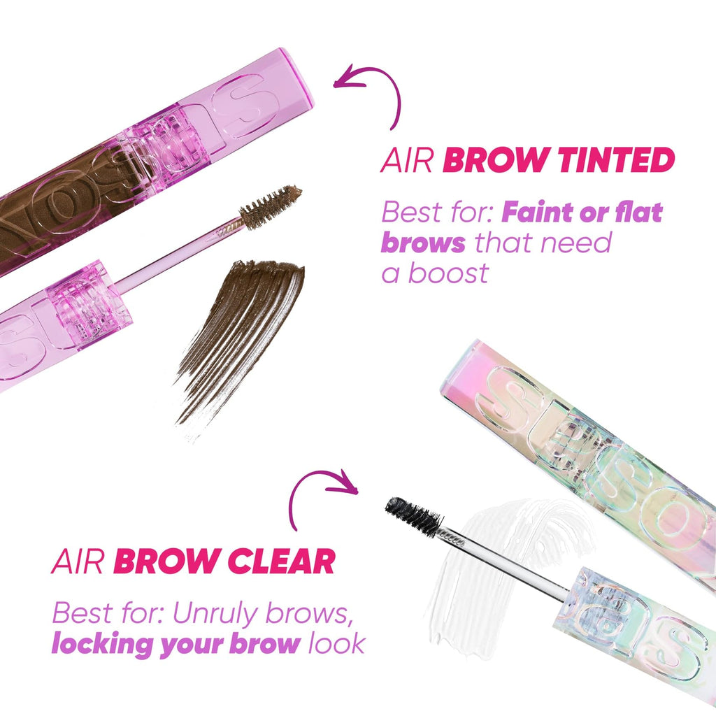 Kosas Air Brow Tinted Eyebrow Gel – Volumizing Brow Gel with Flexible Long-Lasting Hold, Medium Brown KosasBuy Supplements Australia