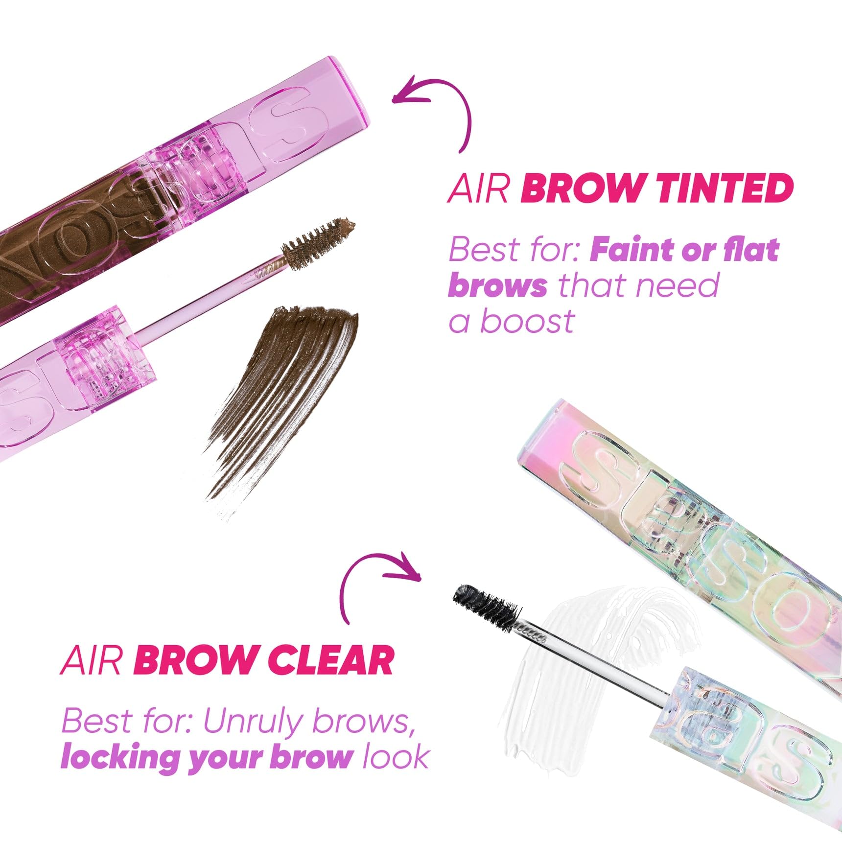 Kosas Air Brow Tinted Eyebrow Gel – Volumizing Brow Gel with Flexible Long-Lasting Hold, Medium Brown KosasBuy Supplements Australia
