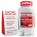 TIME-Cap Labs 500 Caplets Extra Strength Acetaminophen 500mg - Pain Reliever & Fever Reducer for Adults, Helps with Headaches, Backaches, Muscle Pain, Toothaches, Arthritis & Menstrual Cramps TIME-CAP LABS, INC.Buy Supplements Australia