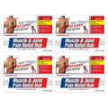 Pure-Aid Muscle & Joint Pain Relief Rub, Fast Relief from Minor Arthritis, Backache, Muscle & Joint Pain Non-Greasy Cream, 2oz (4pk) Pure-AidBuy Supplements Australia