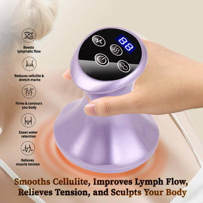 SHANOER 4-in-1 Lymphatic Drainage Massager - Anti Cellulite Massage Tool with Heating/Vibration/Red Light/Microcurrent,Body Sculpting Machine for Legs/Belly/Back/Hips/Reduce Stretch Marks & Cellulite SHANOER buy supplements Au