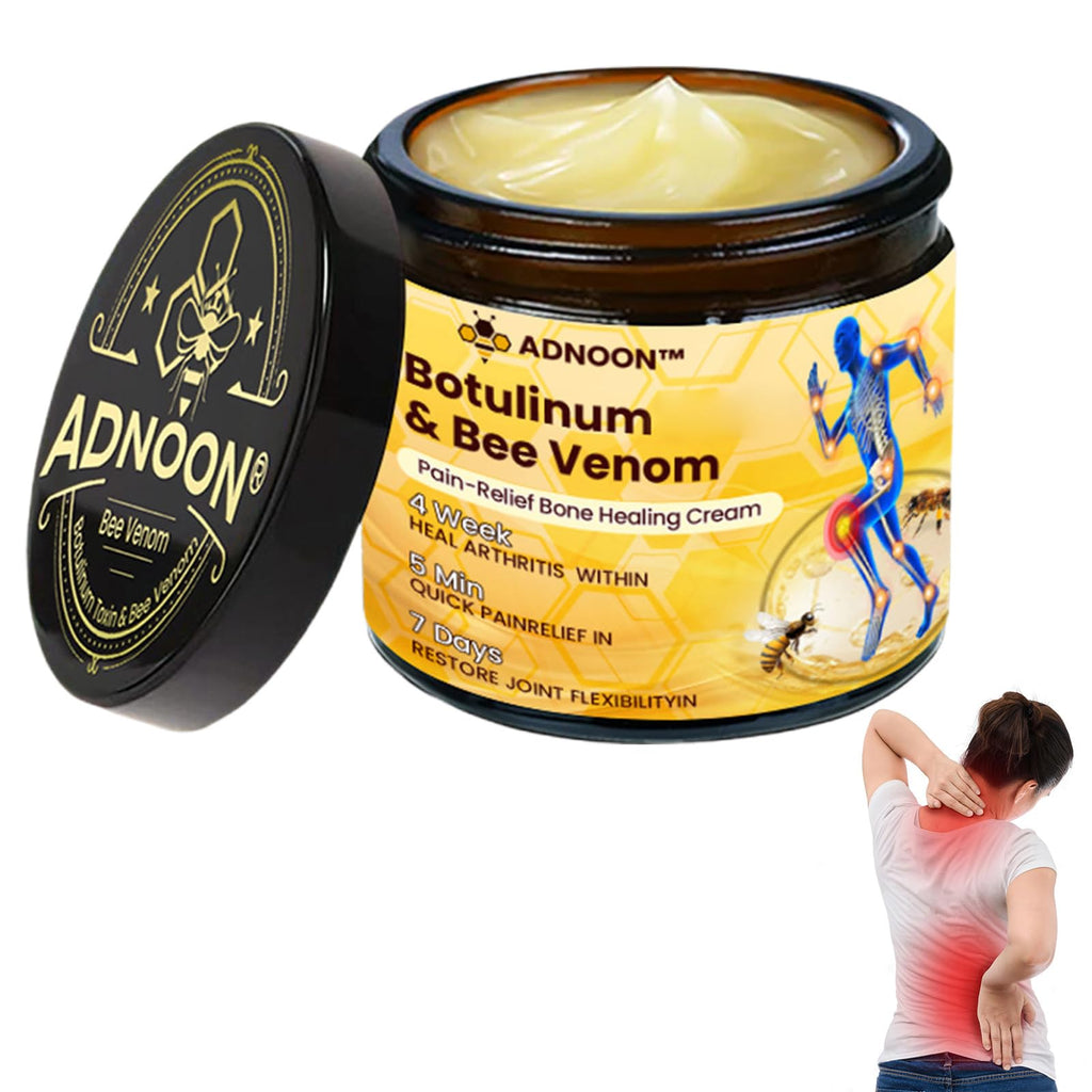Luhaka Botulinum Toxin & Bee Venom Pain-Relief Bone Healing Cream,Bee Venom Cream,Effectively improve joint mobility (1PC) LuhakaBuy Supplements Australia
