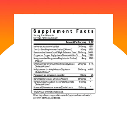 Seeking Health Trace Minerals Complex - Includes 10 Essential Trace Minerals - Mineral Supplement Supports Immune & Nervous System