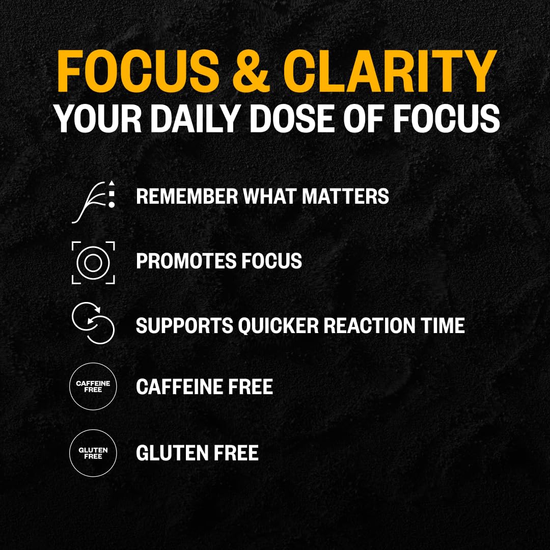ONNIT Alpha Brain Nootropic Brain Supplement for Focus, Memory, Mental Clarity, Cognitive Support with L-Theanine and Vitamin B6, 30 Count Capsules
