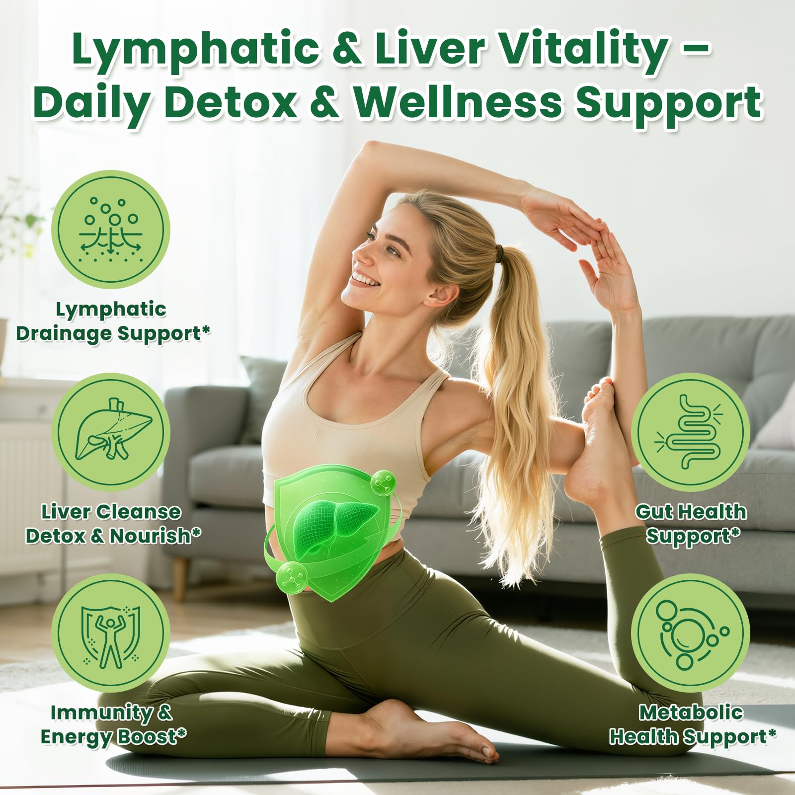 Liposomal Lymphatic Drainage Drops - Lymphatic Drainage Supplements with Milk Thistle, Burdock Root for Women & Men | Supports Liver Cleanse, Detox & Repair | Lymph - Liver Cleanse Health | 2 Fl Oz SEPT YAN buy supplements Au