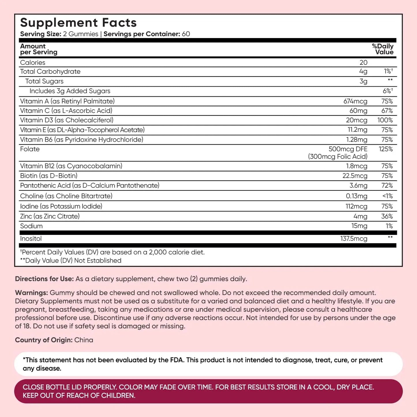 WeightWorld Adult Multivitamin Gummies for Women & Men of All Age - Halal-Suitable with Key Ingredients Like Vitamin A, C, D3, B6, B12 & Biotin WeightWorld