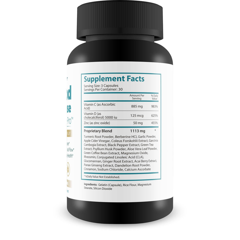 Blood Cleanse Cell Care Pro - Improved Formula - Our Best Blood Cleanse Detox - Cleanse Blood & Detox Body Cleanse - Full Body Cleanse - Sugar Detox Cleanse Pancreas Sweet Blood Cleanse Supplements True You Health buy supplements Au