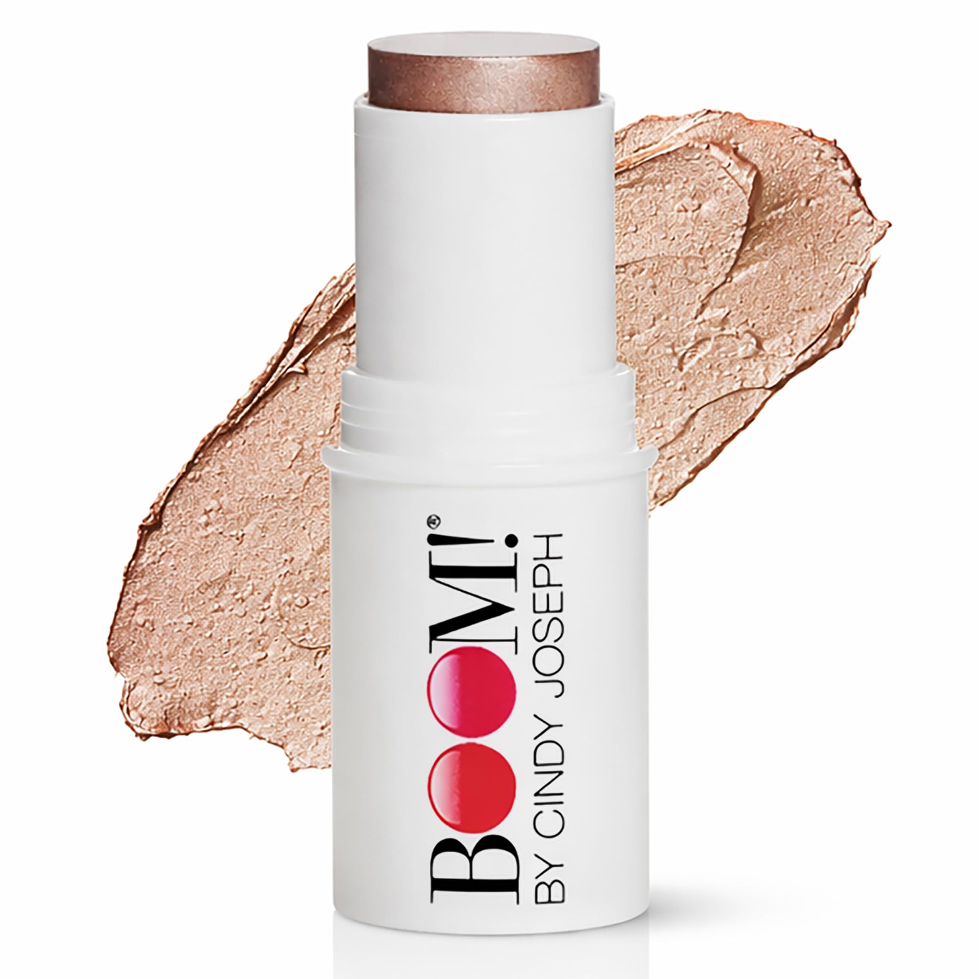Boomstick Glimmer ® Highlighter Makeup Stick, Subtle Shimmer Face Highlighter Stick for Mature Skin, Hydrating Cream Makeup for Cheekbones, Brow Bones & Nose, No Glitter Highlight BOOM! by Cindy JosephBuy Supplements Australia