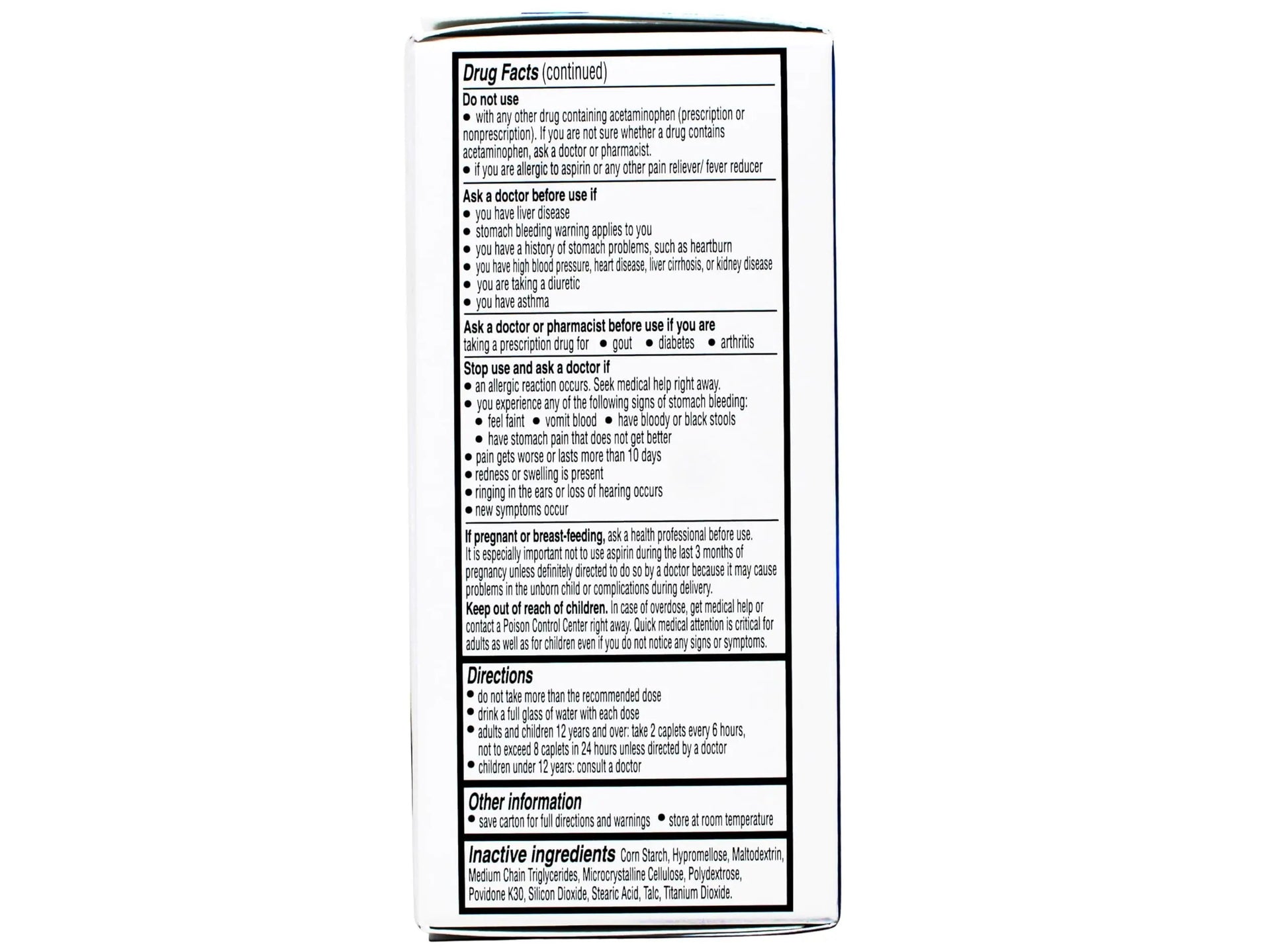 Vanquish Extra Strength Pain Reliever Caplets-100 ct. (Pack of 3) VanquishBuy Supplements Australia