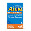 Aleve Back & Muscle Pain Relief Naproxen Sodium Tablets, Pain Reliever & Fever Reducer, Medicine for Body , 250 Count AleveBuy Supplements Australia