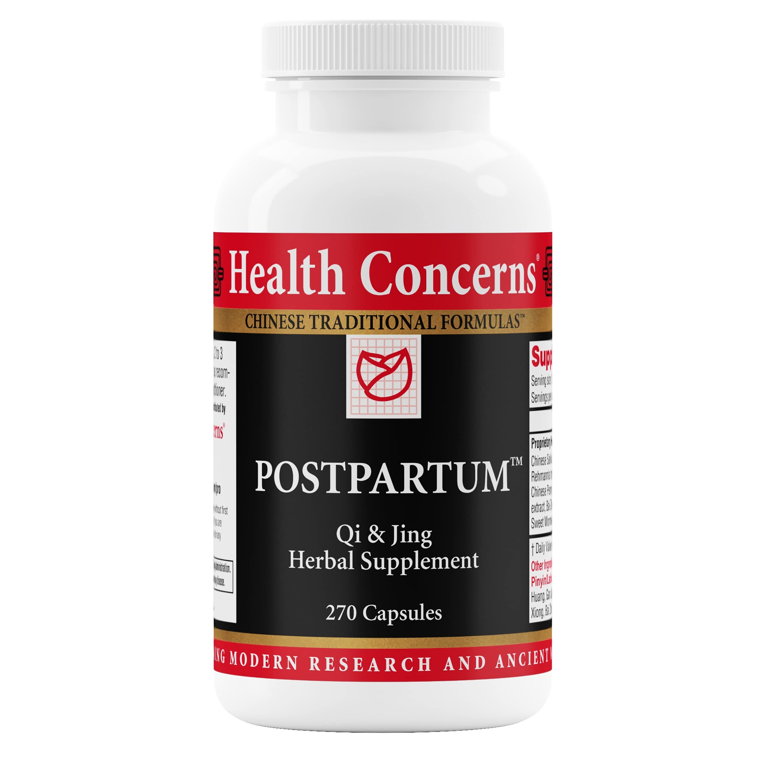 Health Concerns Postpartum – Recovery Support & Women's Hormonal Balance – Uterine Cleansing – Chinese Herbal Supplement for After Childbirth, Miscarriage or Surgery – 270 Capsules Health ConcernsBuy Supplements Australia