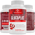 TRUTHENTICS GlucoPlus - 20 Herbs, Vitamins & Minerals with Cinnamon, Chromium, Vanadium, Bitter Melon, Alpha Lipoic Acid, Magnesium - Gluten Free, Non-GMO - 60 Capsules TRUTHENTICSBuy Supplements Australia