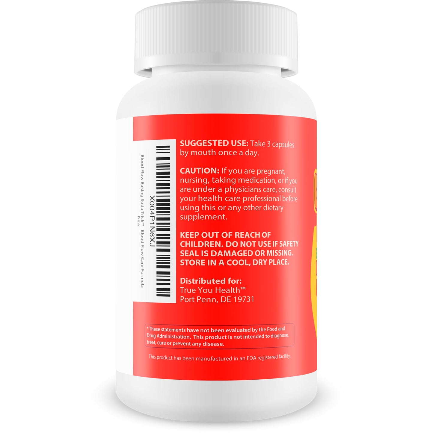 Baking Soda Trick for Men - Our Best Blood Flow Pills - Male Circulation Supplement for Advanced Blood Flow Care - Natural Circulation Supplements - Blood Circulation Supplements for Men True You HealthBuy Supplements Australia