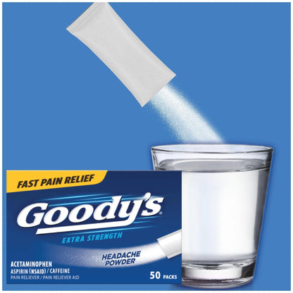 Goody's Extra Strength Headache Powders 50 ea (Pack of 6) Goody'sBuy Supplements Australia