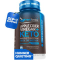 Herbtonics Apple Cider Vinegar + Keto BHB Capsules |  Support for Appetite, Cravings & Weight Management | Metabolism Support with Satiety Support