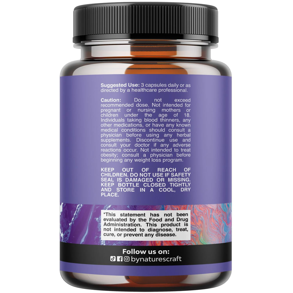 Triple Magnesium Complex Supplement - High Absorption Magnesium Glycinate, Malate & Taurate Blend for Muscles, Energy Support & Heart Health - Triple Mg Complex 400 mg Capsules - 120 Count Natures Craft buy supplements Au