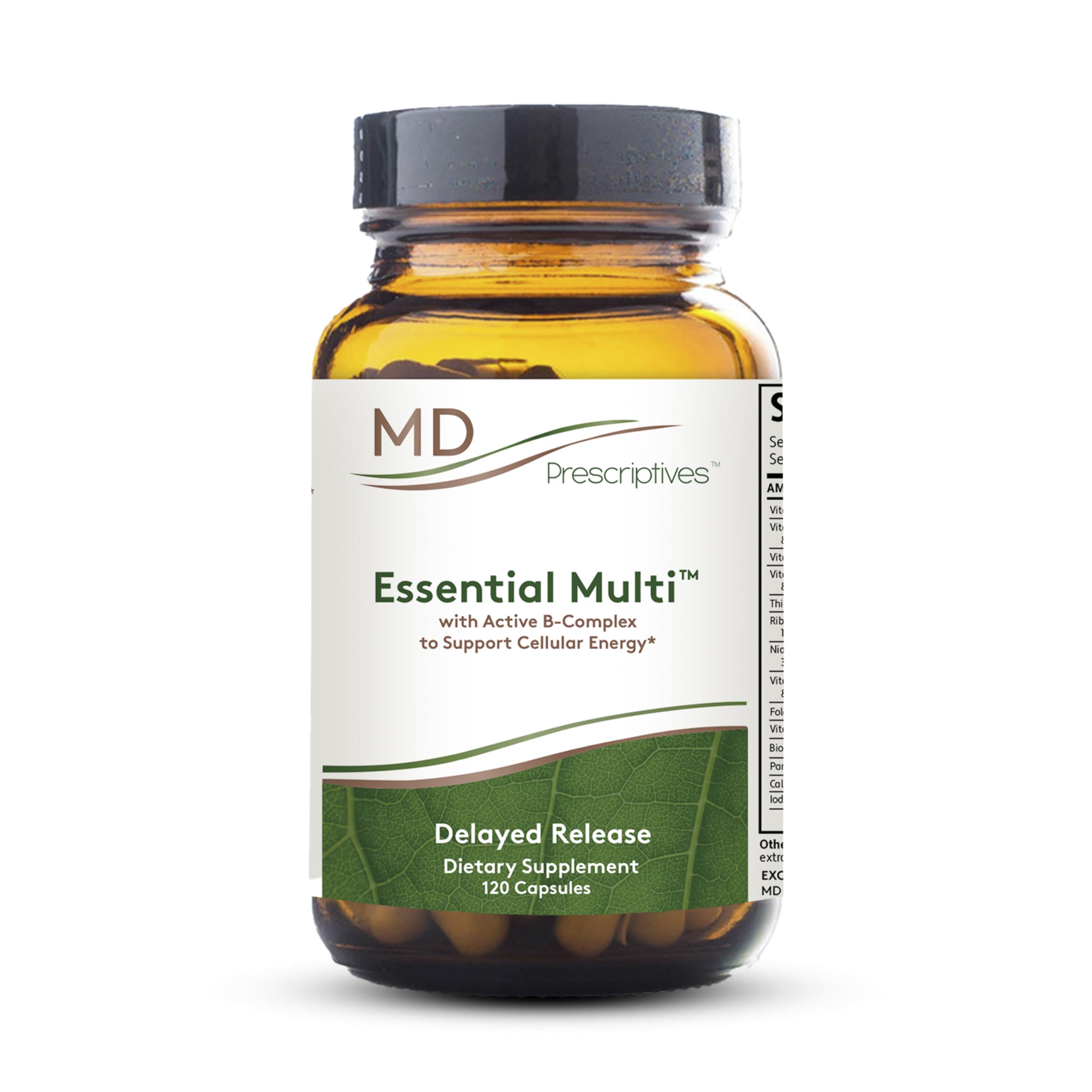 MD Prescriptives - Essential Multi (Delayed Release) - Multivitamin Mineral Complex Supplement for Enhanced Hormone Support - 120 Capsules MD PrescriptivesBuy Supplements Australia