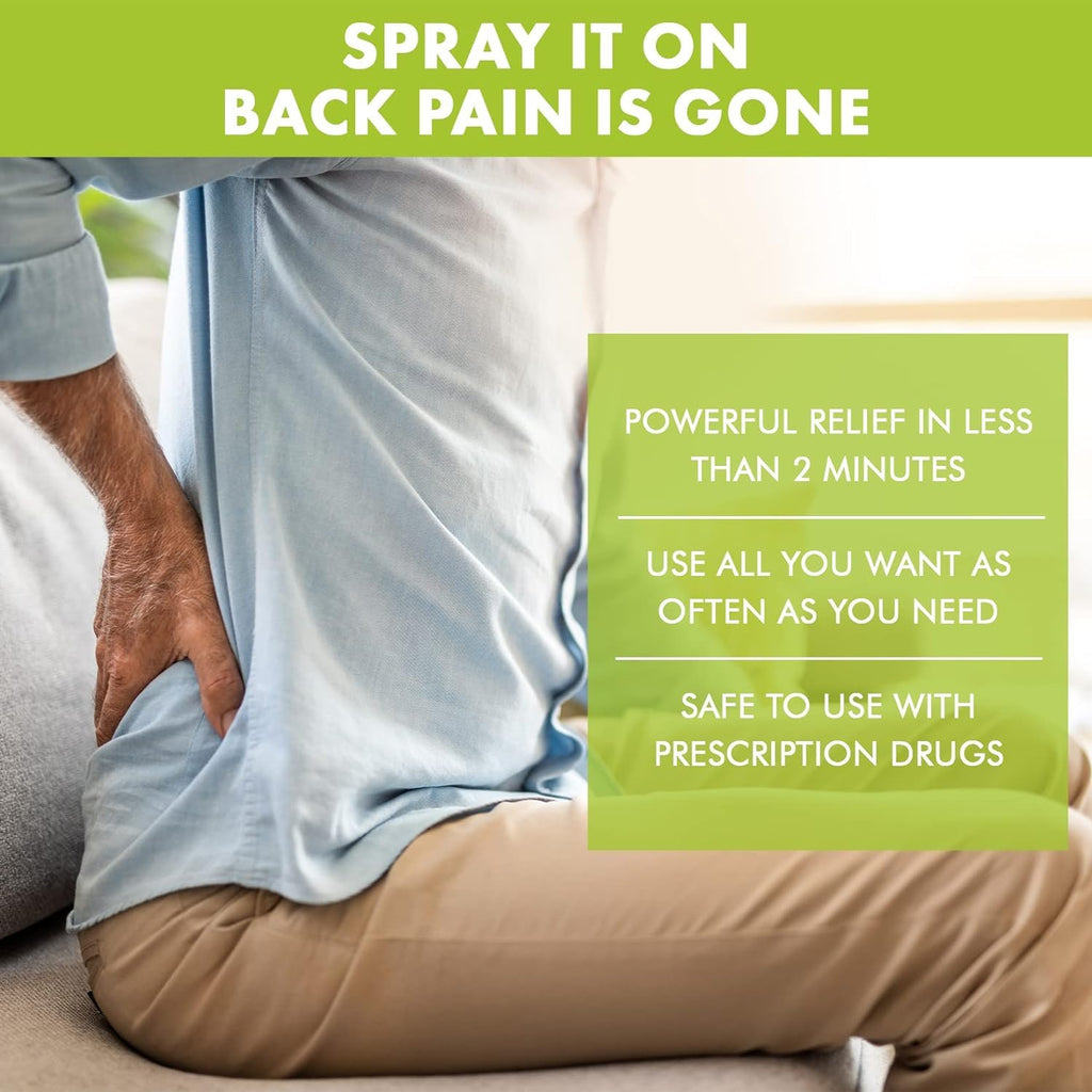 Premiere's Pain Spray All-Natural Menthol & Peppermint Oil Herbal Blend for Joint and Nerve Pain, Muscle Soreness, Sprains, Cramps, Sports Injuries, Back Pain & Neck Shoulder Aches - One Pack Premiere's Pain SprayBuy Supplements Australia
