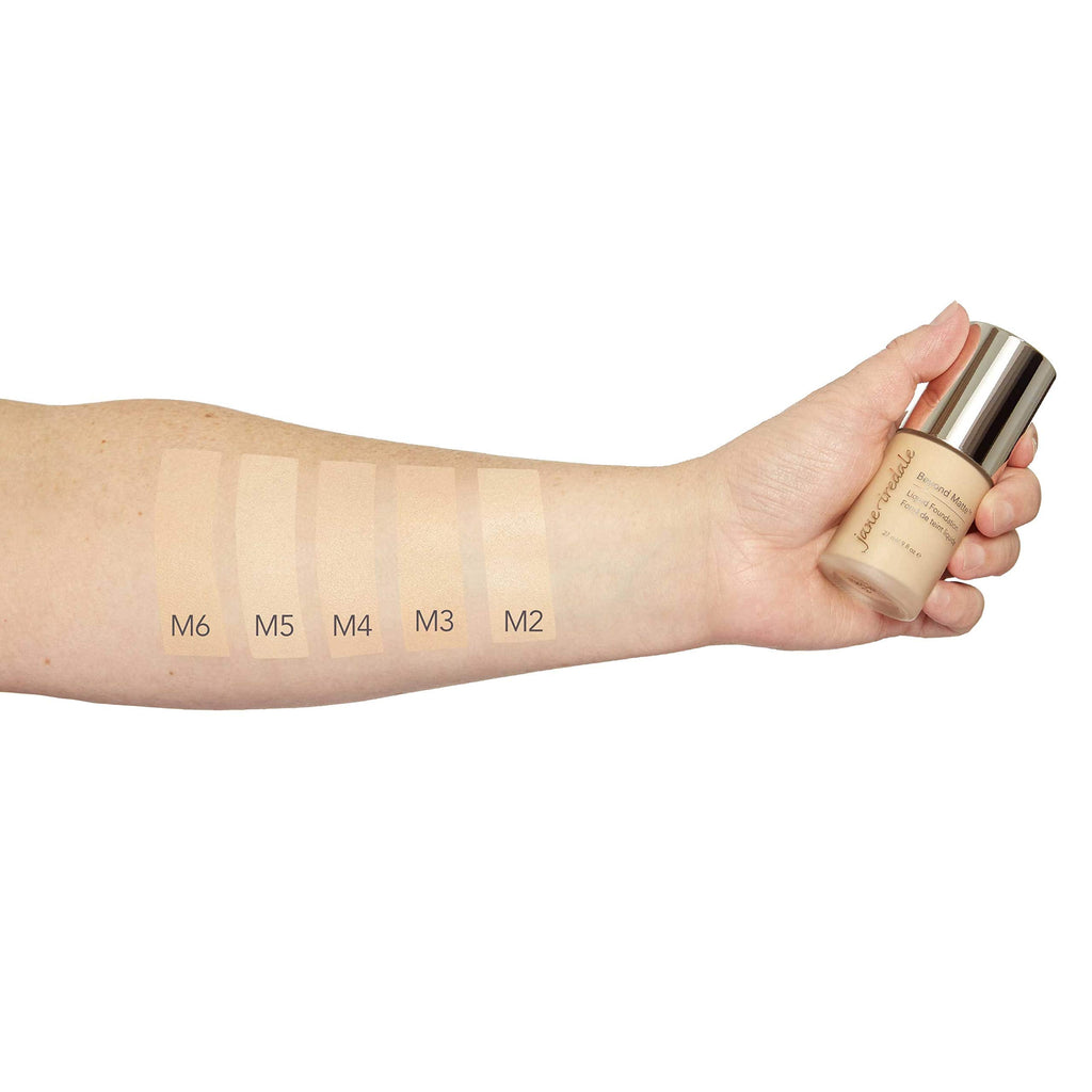 jane iredale Beyond Matte 3-in-1 Liquid Foundation, Long-wear, Buildable Coverage, Vegan, Clean, Cruelty Free, Semi Matte Finish, M6 jane iredaleBuy Supplements Australia