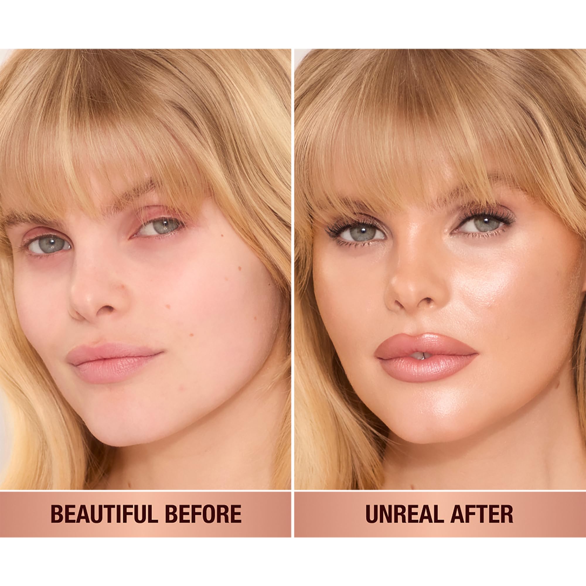Charlotte Tilbury Unreal Skin Tint & Sheer Glow Hydrating Foundation Stick - Cream Foundation Makeup with Sheer-to-Light Coverage & a Buildable Formula - Blurring, Smoothing & Nourishing - 3 Fair Charlotte TilburyBuy Supplements Australia
