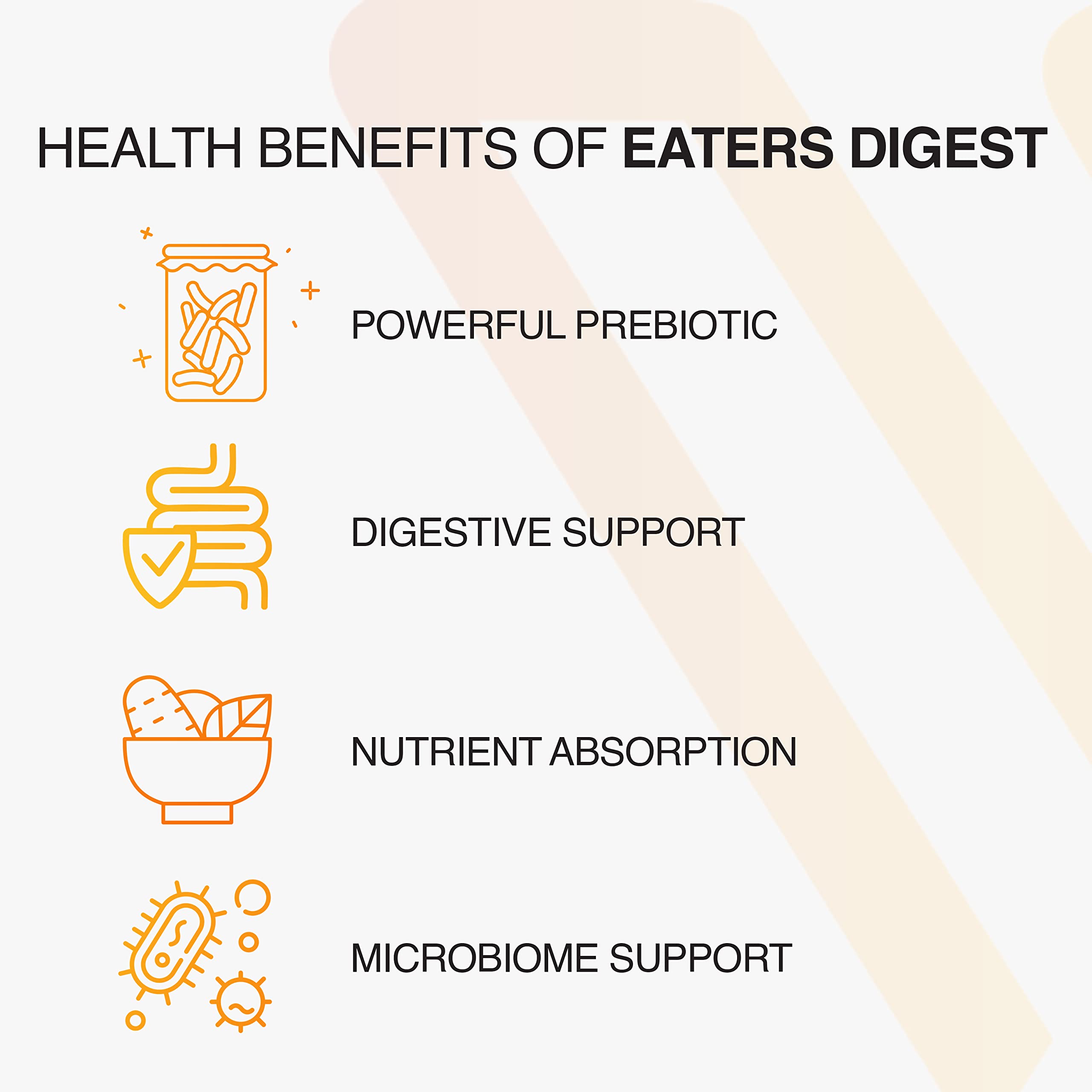 Vatellia Life New from Eaters Digest | Prebiotic | Probiotic | Digestive Support | Gut Soothing | Healthy Gut Lining | Max Nutrient Absorption