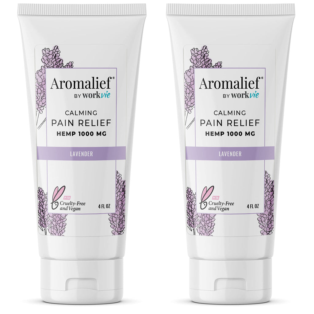 Aromalief Lavender Relief Therapy Cream 2PK AromaliefBuy Supplements Australia