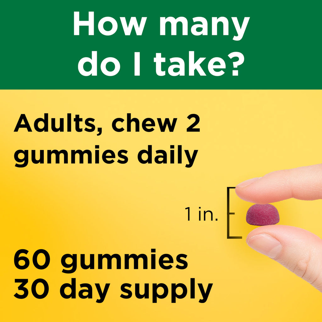 Nature Made High Absorption Magnesium Citrate 200 mg per serving, Magnesium Supplement for Muscle, Nerve, Bone and Heart Support, 60 Magnesium Gummies, 30 Day Supply Nature MadeBuy Supplements Australia