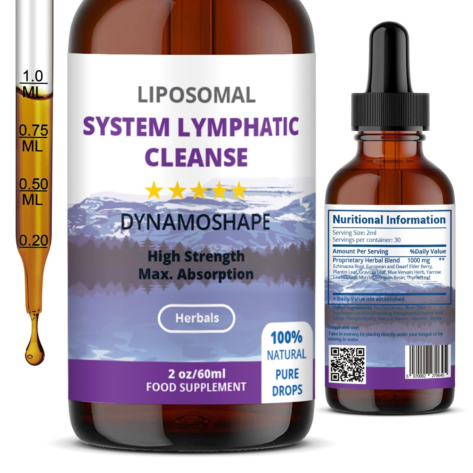 Lymphatic Drainage Drops | Lymphatic Drainage | Organic Lymphatic Drainage for Immune Support | Lymphatic Support Supplement | Vegan | Non-GMO | Gluten Free | 1 Fl Oz… baanaas For Babies to Nanas buy supplements Au