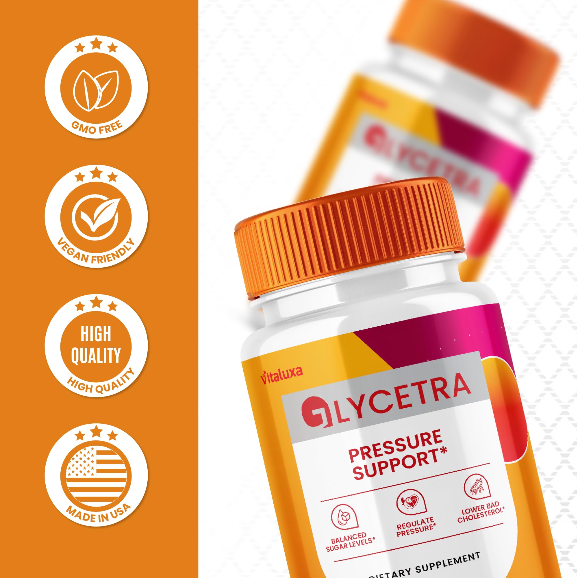 (2 Pack) Glycetra Capsules, Glycetra Blood Support Supplement Advanced Formula Premium Blend All Natural Balance Flow, Glicetra Pills Maximum Strength Glycogen Support Health Wellness Review (120 Ct) Vitaluxa buy supplements Au