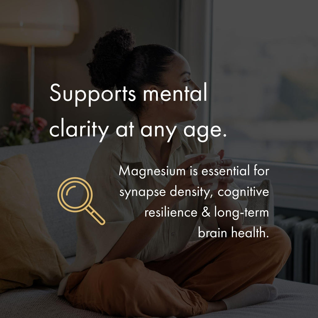 NAOMI Magnesium L-Threonate with 2,000mg Patented Magtein®, High Absorption Elemental Magnesium, Memory Supplement - Brain Health, Focus, Nerve Support, Heart Health, Natural Sleep Aid, 60 Veggie Caps NAOMIBuy Supplements Australia