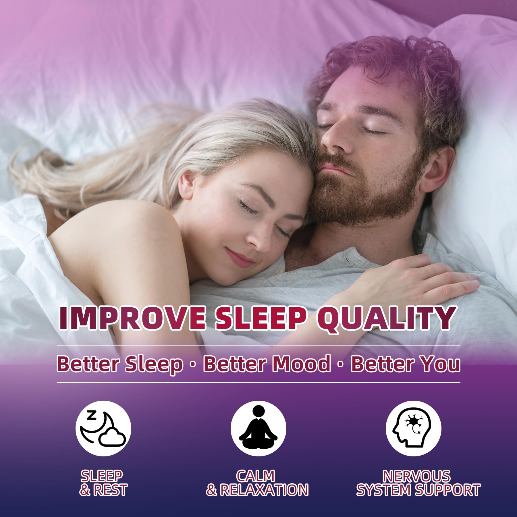 120 CT Magnesium Glycinate Gummies 1000 mg for Women and Men, Magnesium Malate & Taurate Supplements for Sleep, Body Support and Relaxation, Sugar Free