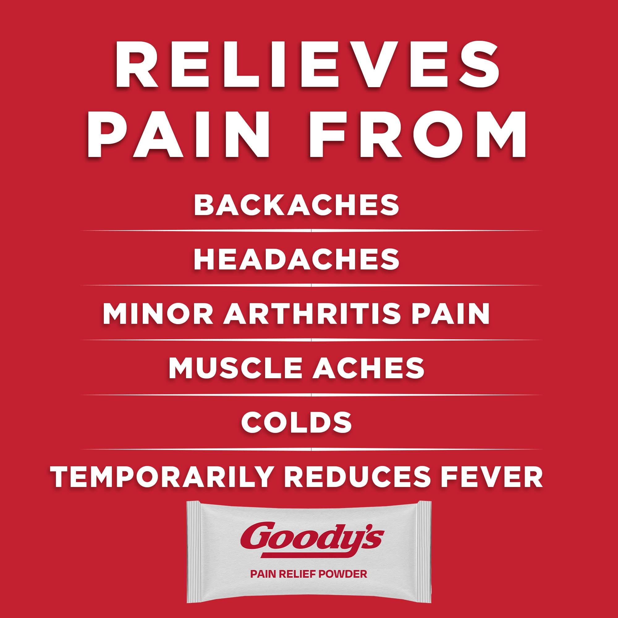 Goody's Back and Body Pain Relief Powder, 24 ct (Pack of 4) Goody'sBuy Supplements Australia