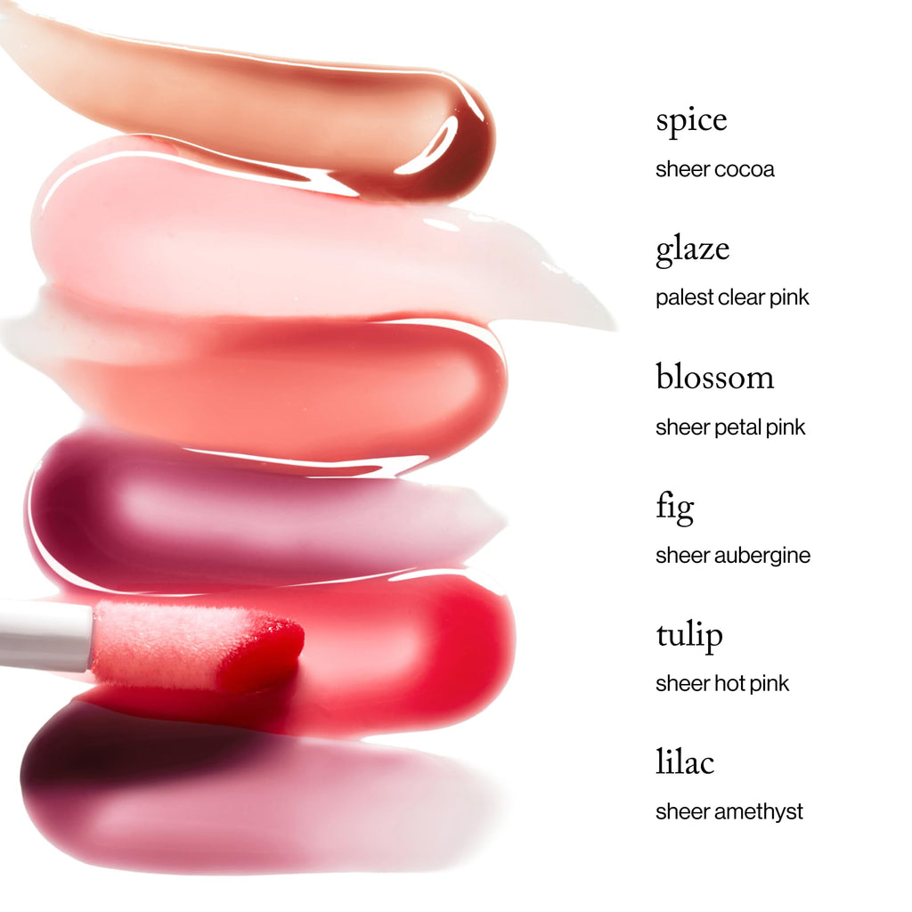 goop Beauty Hydra-Barrier Gel Gloss | Hydrating Lip Gloss to Moisturize & Plump Lips | Hyaluronic Acid & Vitamin E | Blossom - Sheer Petal Pink | 0.13 oz goopBuy Supplements Australia